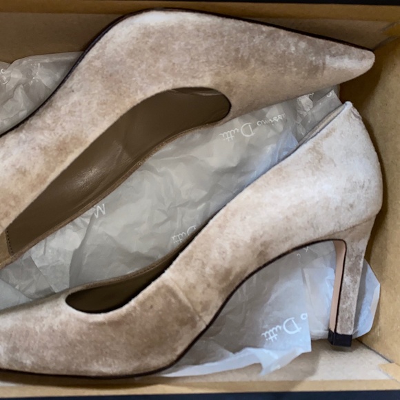 MASSIMO DUTTI Italian Suede  Stiletto Heel Pumps - 5B 35 - Picture 2 of 11